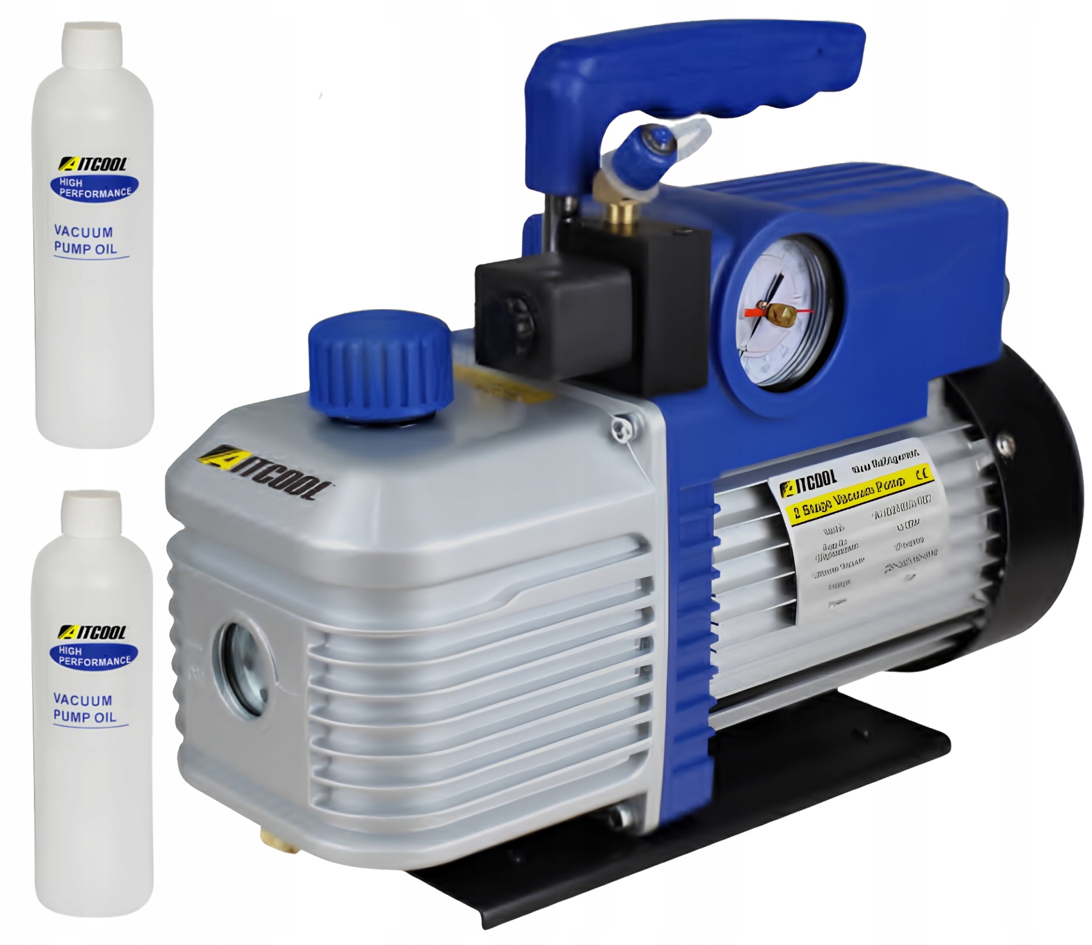 AITCOOL 100L/min dvojstupňová vákuová pumpa R32