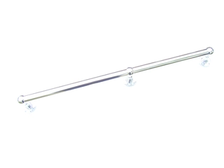Zábran 250 cm v jednej epizóde + montážne kolíky. Klimatizovať