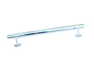 Zábran FI 50 Chrome -theped 200 cm, schodisková rukoväť.