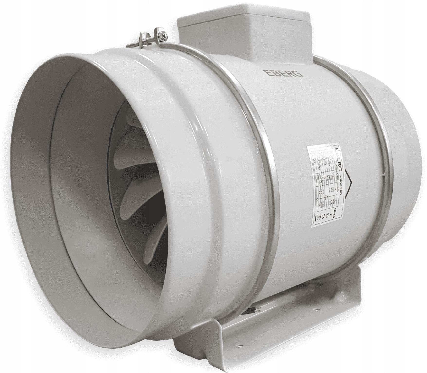Potrubný ventilátor EBERG E-MAX 200/840 200 mm