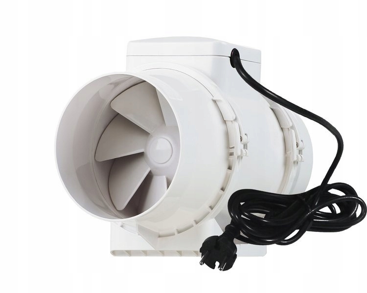 Ventilátorová skupina TT125 potrubný ventilátor 125 mm
