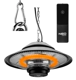 Sálavý ohrievač - Chladič Lamp 1500W Stropné Pilot 90-034