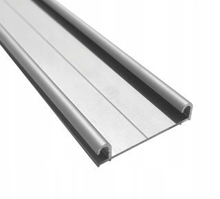 Kovania na posuvné dvere - Strieborný strieborný Avanti Easy 250 cm Strieborný sprievodca