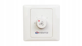 Regulátor otáčok - Turnový spínač ventilátora 5A 230V IP40