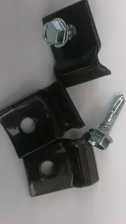 Pletivo, oplotenie - BlaszKów Grommet s antracitovou skrutkou. Drôt 100ks