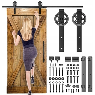 Kovania na posuvné dvere - Posuvné dvere LOFT BARN DOOR + SLOWER