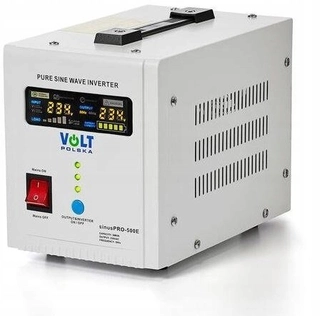 Prevodník + usmerňovač + UPS SINUSTRO-500E 12V