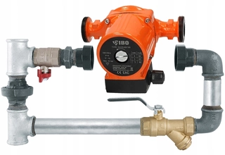 Pripojenie k čerpadlu CO 6/4 BYPASS + čerpadlu IBO 25/60