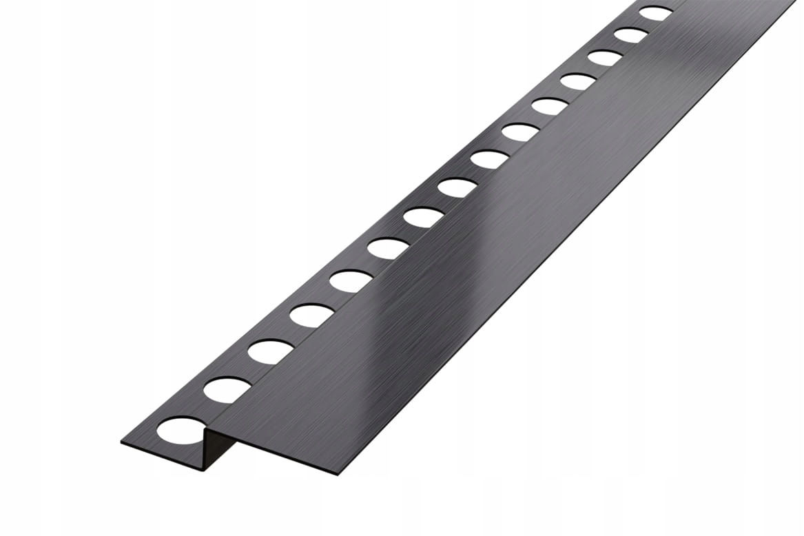 Štvorcový odtok, sklenená mozaika, šikmá predná stena, čierna, 130 cm