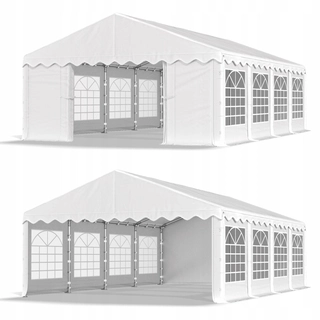 Záhradný stan, pavilon - Polotentový stan 8 stien 4 x 8 x 3,15 m