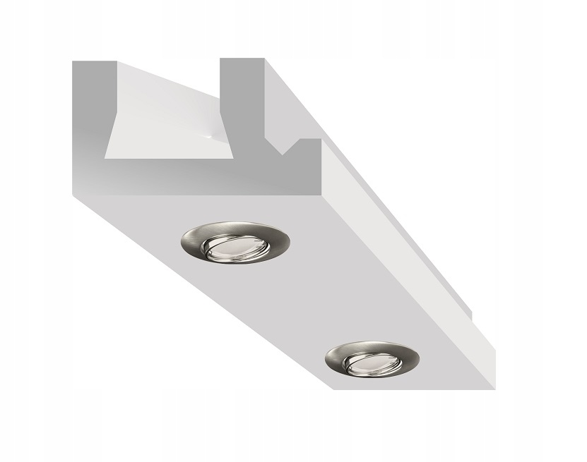 Stropná lišta Stuccoplus, 200 x 95 mm, dĺžka 2 m