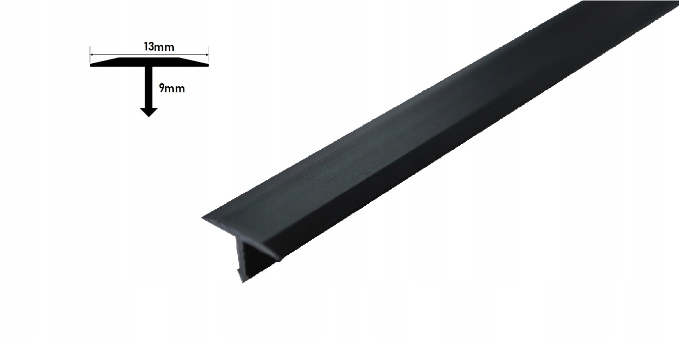 Profil spoja Effector A54 250 cm čierny
