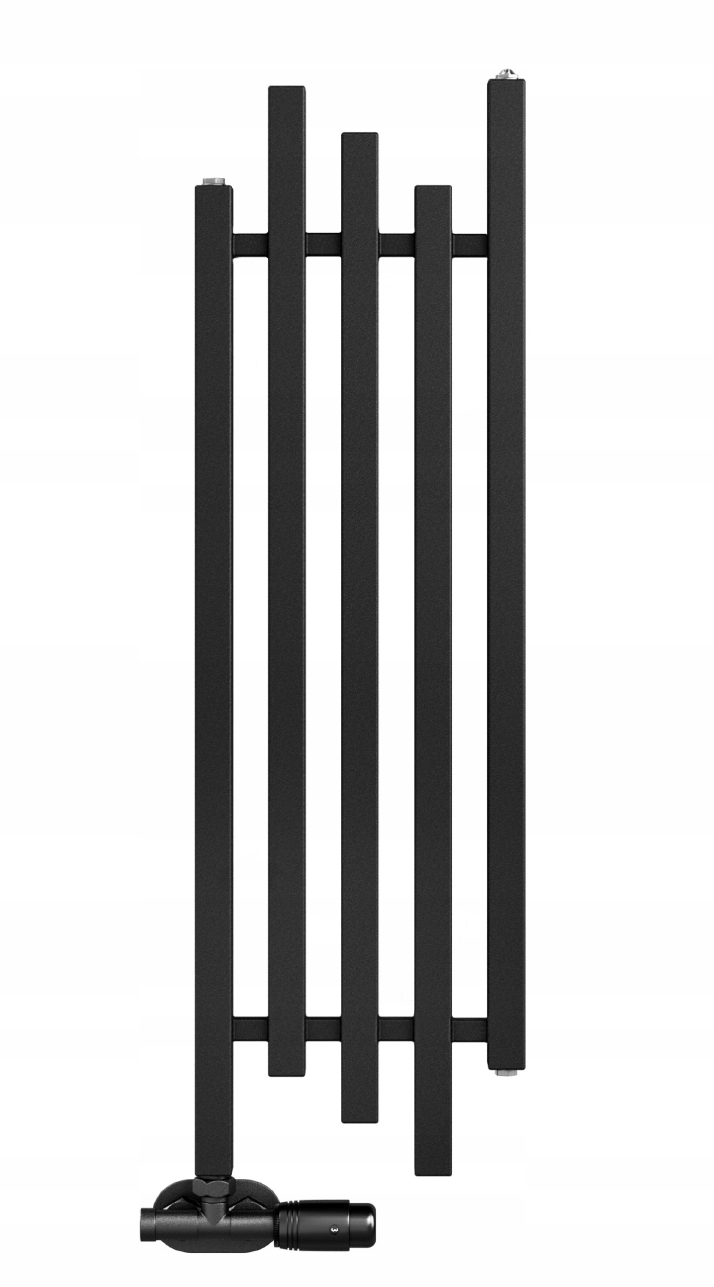 Regnis vodný kúpeľňový radiátor 630 W 300 x 1000 mm čierny