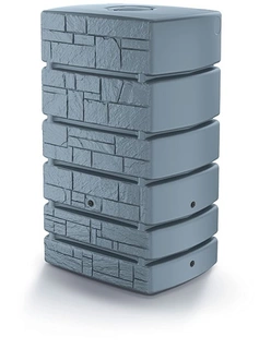 Nádrž na dažďovú vodu - Nádrž na dažďovú vodu Prosperplast Tower Stone 500 l 130 x 77,5 cm sivá
