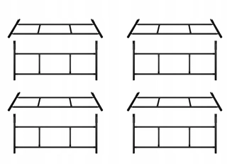 Rebrík - Wyzwiazawskie 8 Ram Ram Scafolding Rám