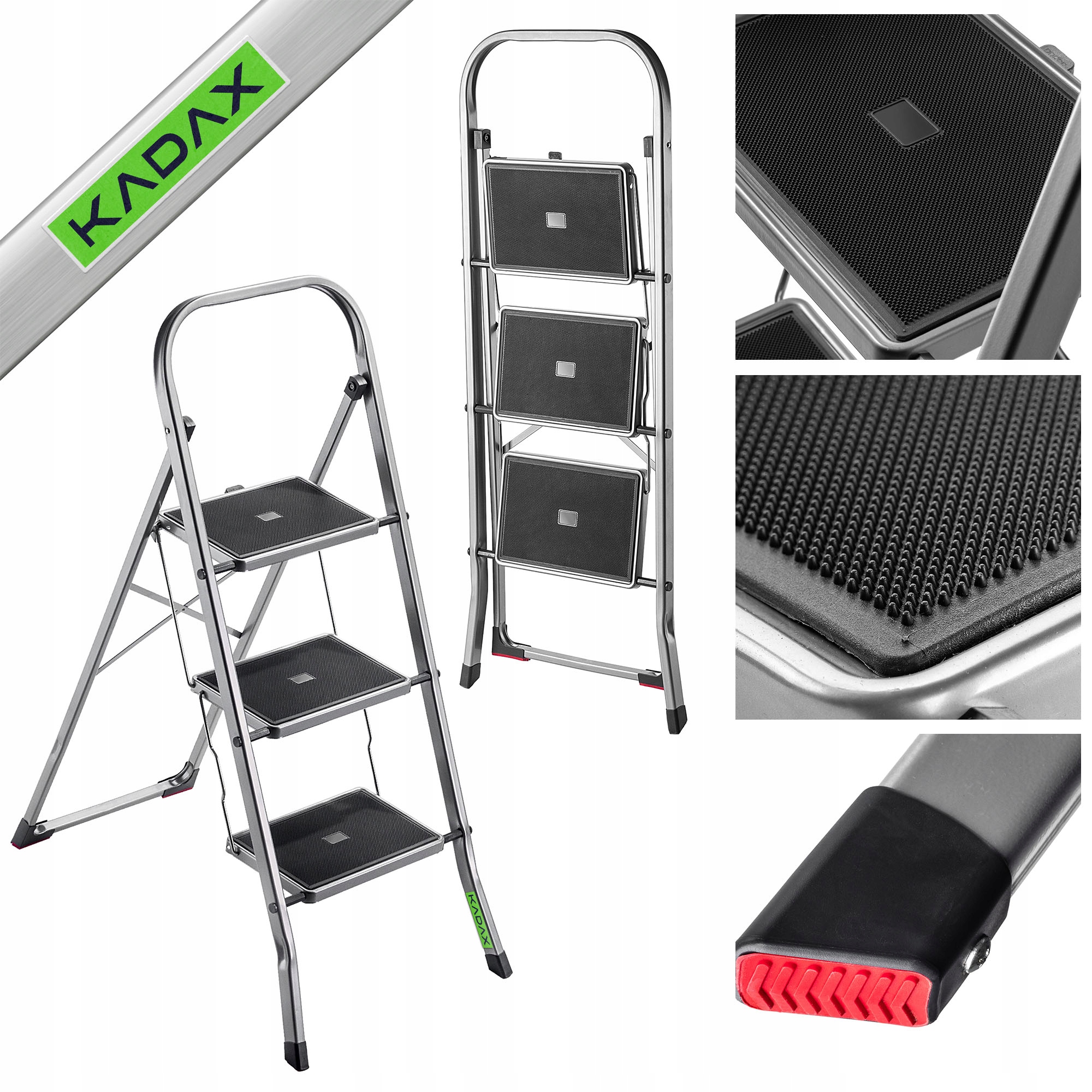 Kadax K8087 hliníkový rebrík 2,7 m do 150 kg