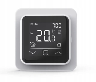 Podlahové kúrenie - Regulátor teploty TVT40CB WiFi biely touch