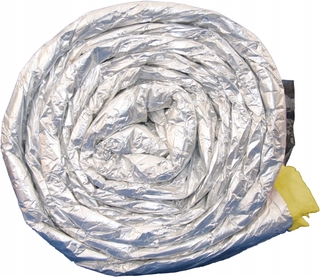 Potrubie, rozvody ku krbu - Spojkové objímky Izolácia 140 ° C 127 mm / 10 m objímka