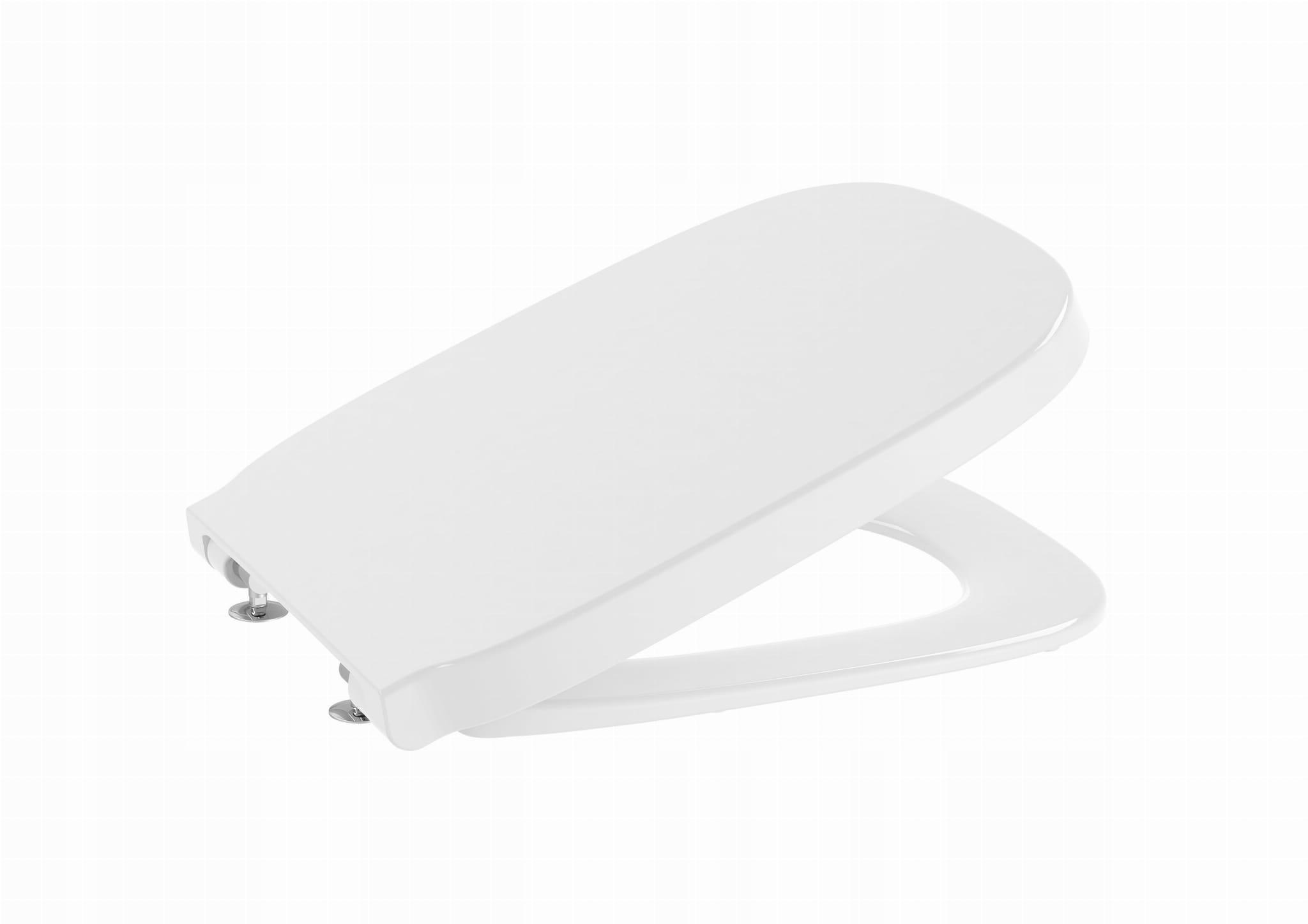 WC sedadlo Roca Debba, biely duroplast