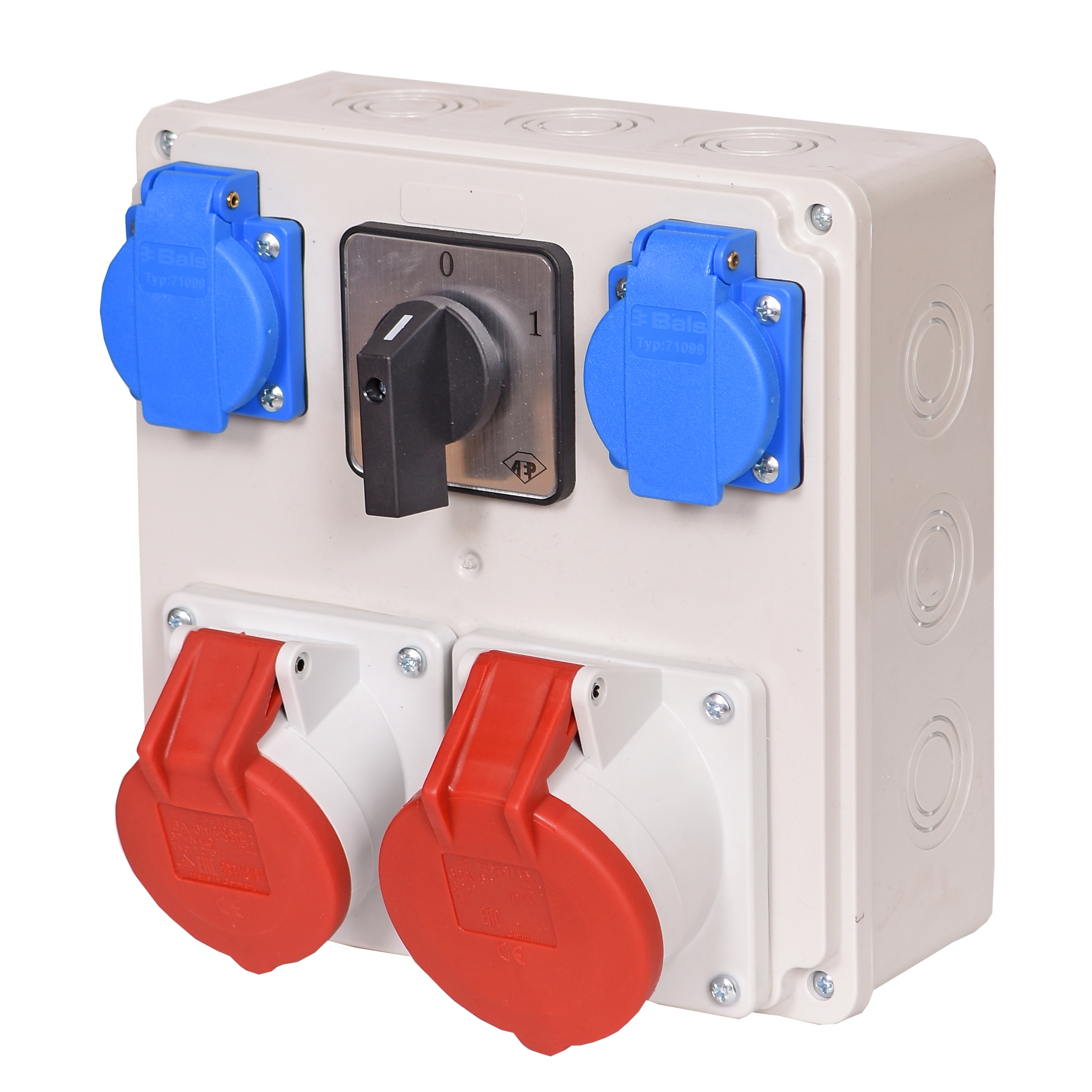 AEP RSBO rozvádzač 32A 16A 2X230V ZÁSUVKA