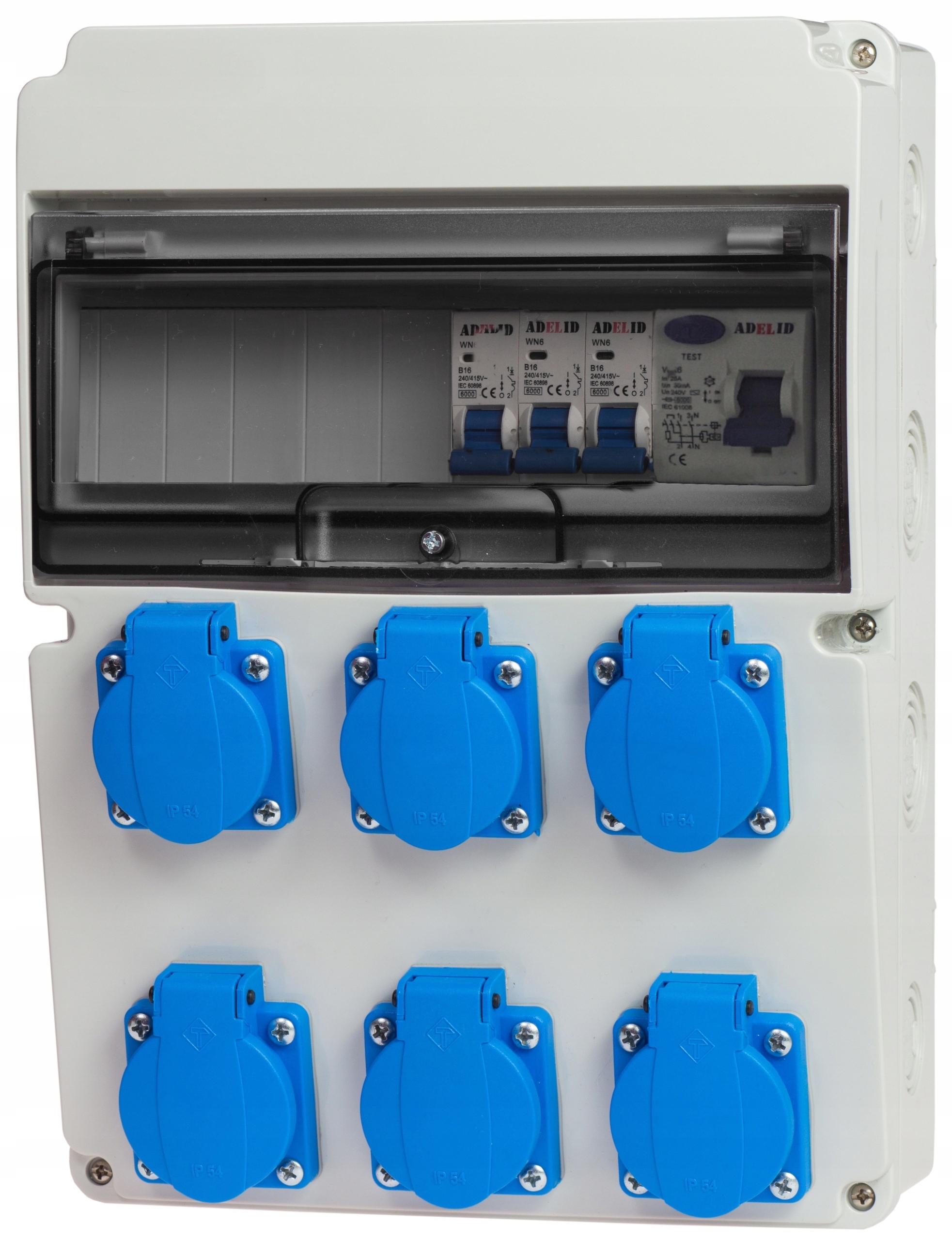 Rozvádzač Adelid 230 V IP44 16 A