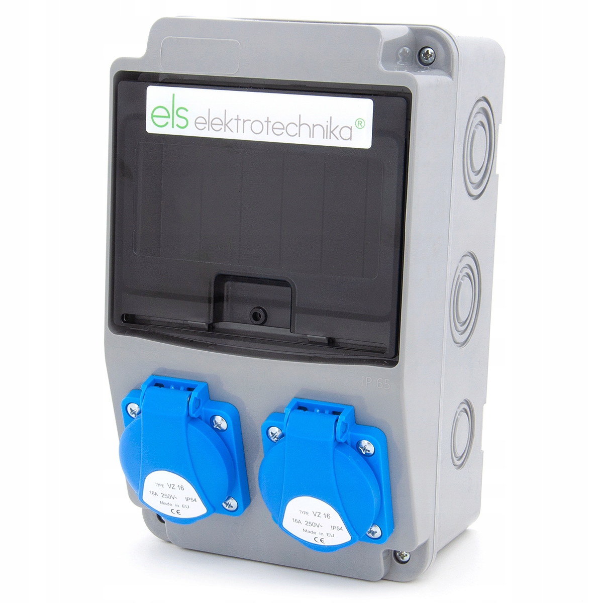 ELS Elektrotechnika 230 V IP54 16 A rozvádzač