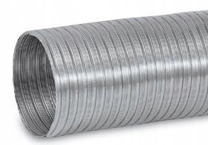 Potrubie, rozvody ku krbu - Flex 250mm 1megabajt hliníková rúrka