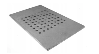 Liatinový rošt na krb alebo krbová pec 35x35