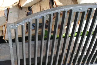 Gril Železné krb Kuchynský gril Fajčenie