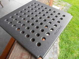 Grid cartridge z liatiny krbom 29x29 cm Nový poľský