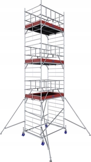Rebrík - Hliníkové lešenie Krause Protec 1,35x2m 8m