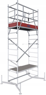Rebrík - KRAUSE CLIMTEC LEŠENIE, POJAZDNÉ HLINÍKOVÉ 5 m