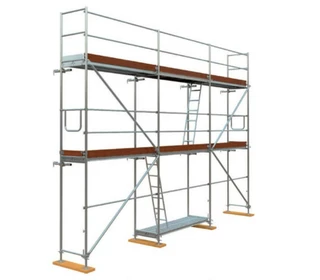 Rebrík - Plettac lešenie lešenie 96 M2 Platforma 2,5 m@