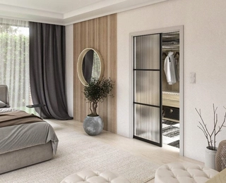 Kovania na posuvné dvere - Statum Loft Doors Luxstar skrytý v stene 100