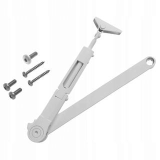 Zatvárač dverí - Arm s uzamknutím Assa Abloy dcl141 striebro
