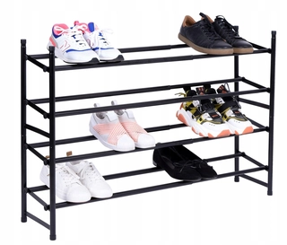 Strieška nad dvere - Knižnica Lena Shoe Coecase - 2 moduly - 2in1 čierna