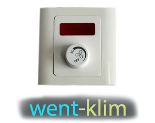 Ventilátor ku krbu, kachliam - Rotácia regulátor pre krbové ventilátory