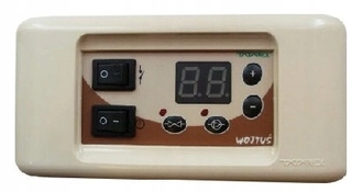 Ventilátor ku krbu, kachliam - RT-03B regulátora teploty Wojtuś DGP Krb
