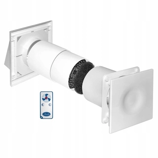 Ventilátor - Kompaktný rekuperátor HRV100P s diaľkovým ovládaním