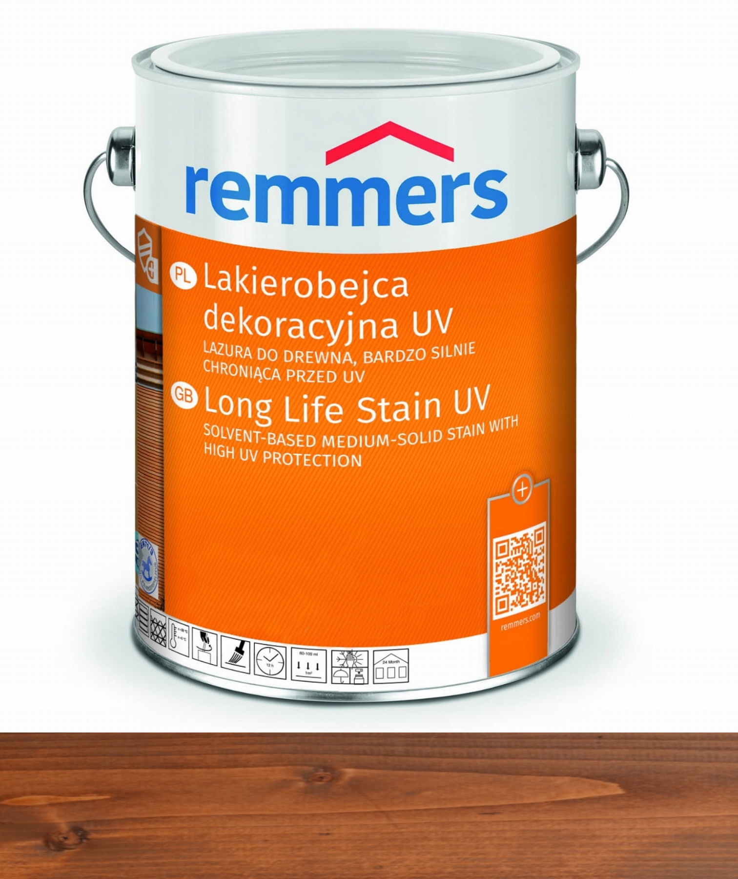 UV dekoračný lak orech 5 l