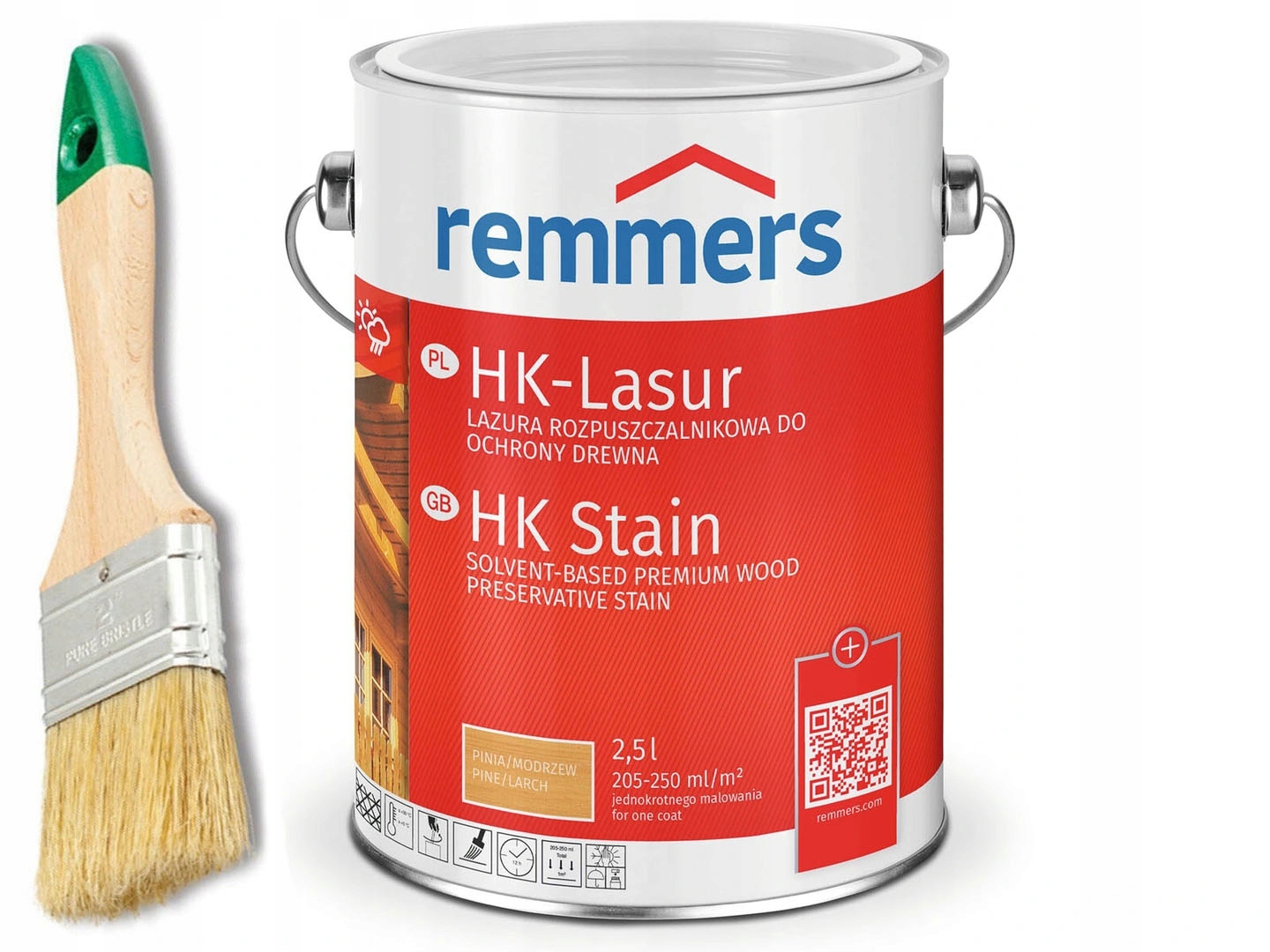 REMMERS HK-LASUR WOOD IMPREGNANT 10L TEAK