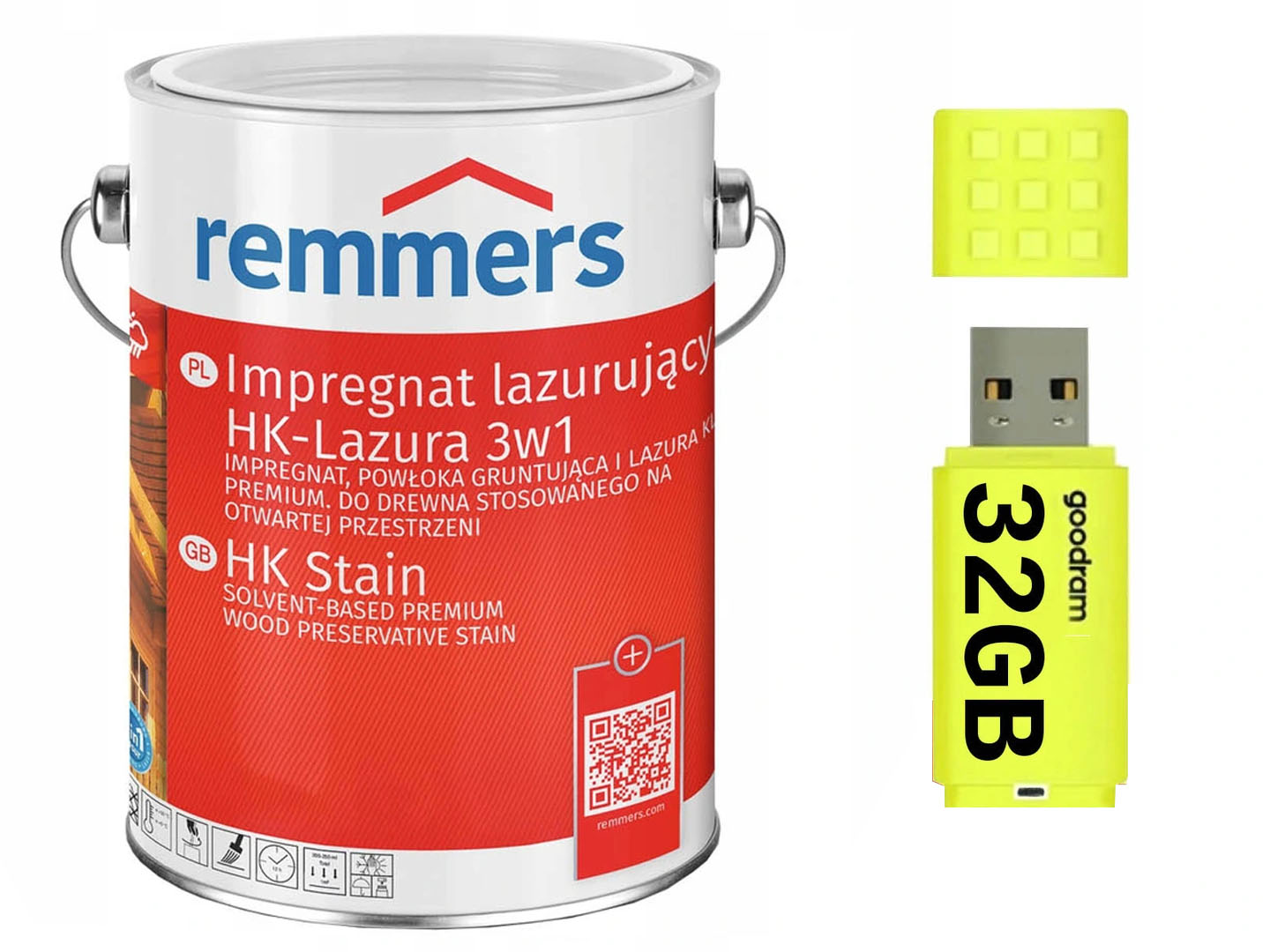Remmers HK-Lasur impregnácia dreva 20L Color