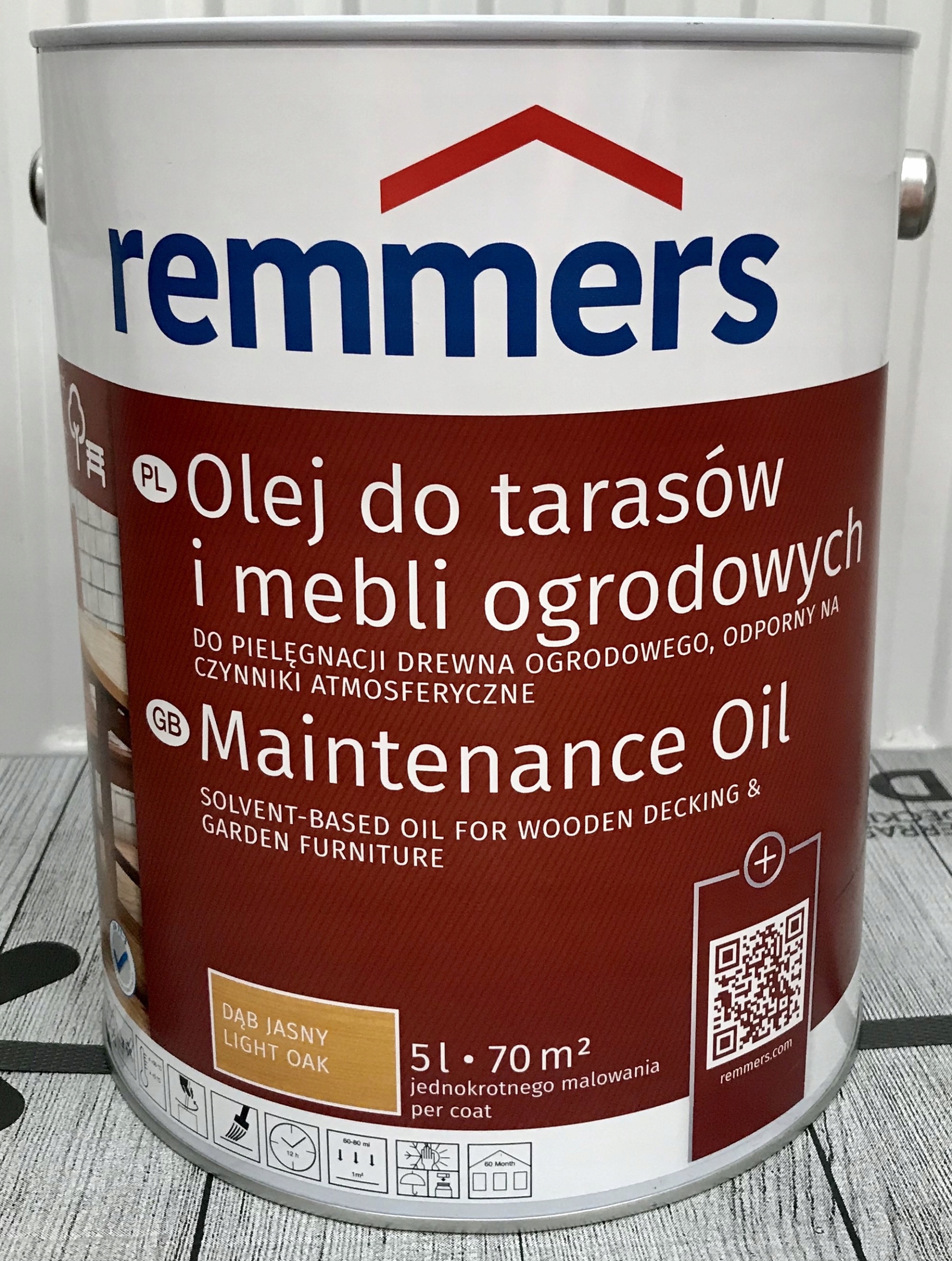 Remmers Pflege-ol olej na drevo 15L SVETLY DUB