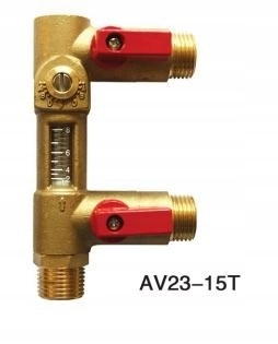 Hlavica, ventíl - Rotameter (regulátor prietoku) AKE AV23- 15T