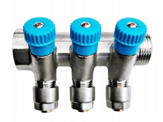 Rozdeľovač pre kúrenie - PEX 1 "x 3 X16mm sekcie úseky