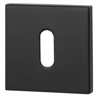 Kľučky na dvere - Fit Rosette Square Black VDS Key