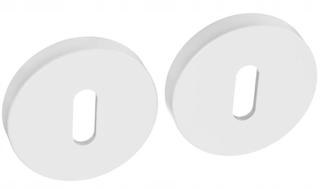 Kľučky na dvere - Rosette ivette Round R9 Matte White