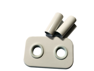 Hlavica, ventíl - Double Rosette + Bushing Masking Set White