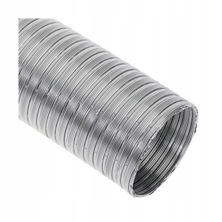 Potrubie, rozvody ku krbu - Reliéf rúrka 115 mm hliník