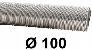 Spiro trubice z nerezovej ocele 100 mm / 4 [m]